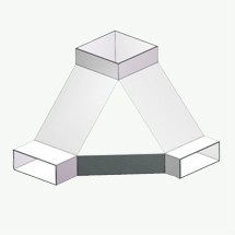 JST(F)7型鋁合金直交三通